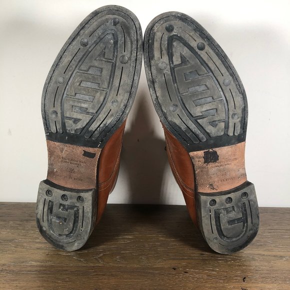 To Boot New York Mens Brown Leather Richmond Lace Up Boots Dress Shoes Size 9.5 - Picture 9 of 10